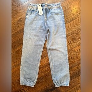 Rag & Bone Miramar Terry Light Blue Denim Look Pants